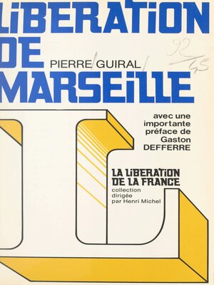 cover image of Libération de Marseille